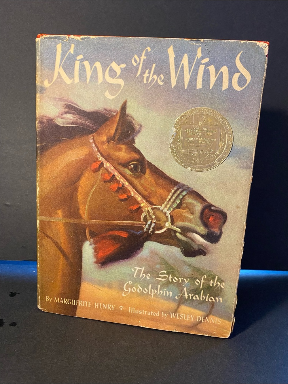 Vintage King of the Wind Illustrated Book Printed 1952  by Marguerite Henry